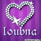ma soeur Loubna , je t'adore, t'es trop trop belle, enfin dans mes yeux!!!!